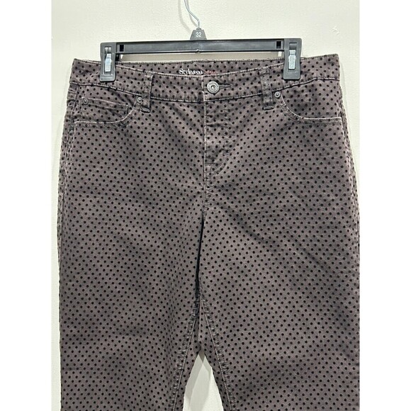 STYLE & Co Curvy Tummy Control High Waist Skinny Leg Jeans, Size 10 - Picture 2 of 11